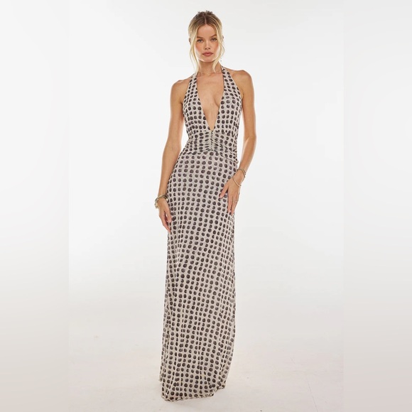 RESA CHELSEA MAXI DRESS IN ECLIPSE - Picture 2 of 7